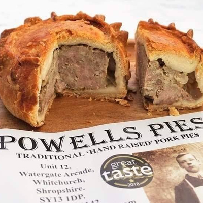 Powells Pies at The Falcon Inn